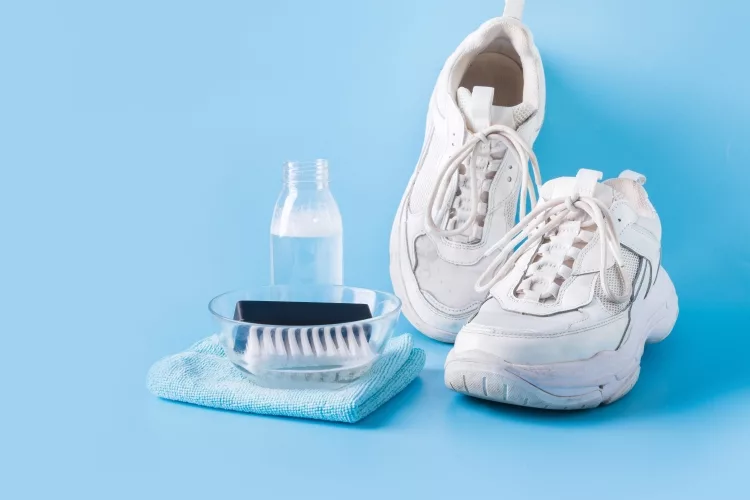 How to Clean White Shoes That Turned Yellow