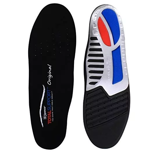 What does the Spenco Total Support Original Insoles for Men and Women Treat?
