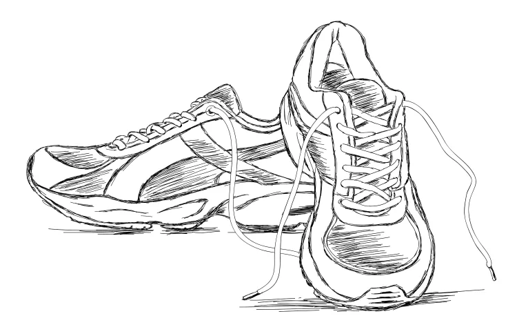 How to Draw Shoes from the Front