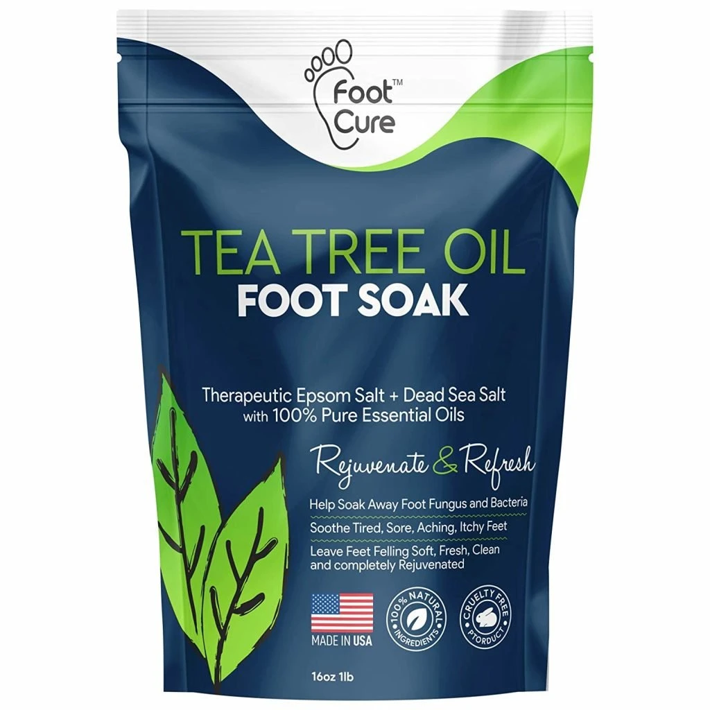 Best Athlete's Foot Cream - Foot Cure Tea Tree Oil Soak