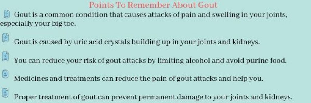 Gout Treatment Diet