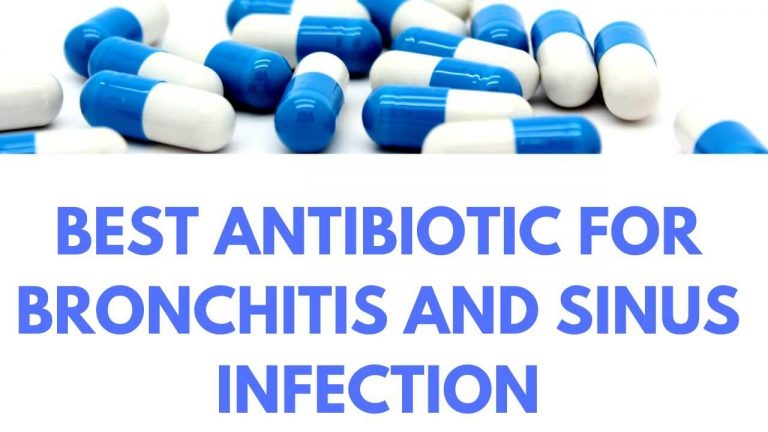 what antibiotic is best for bronchitis and sinus infection